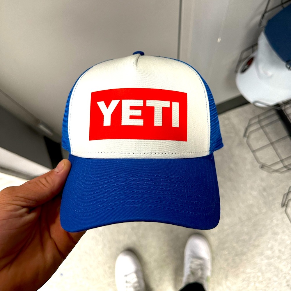 Yeti snapback hat